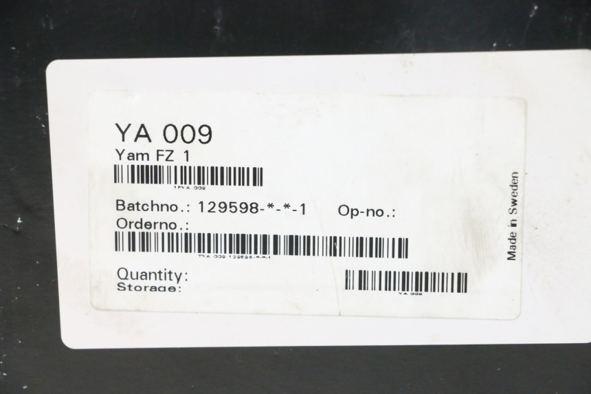 photo de ACHTERSTE SCHOKDEMPER YAMAHA FZ8 800 (2010 - 2016) - Zoom op componenten