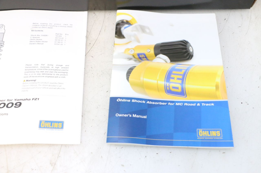 photo de ACHTERSTE SCHOKDEMPER YAMAHA FZ8 800 (2010 - 2016) - Focus op structuur