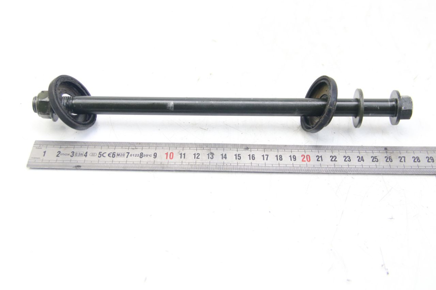 photo de ZWAARTPUNTAS ACHTERBRUG SYM WOLF SB 125 (2011 - 2018) - Zoom op gebruiksstaat