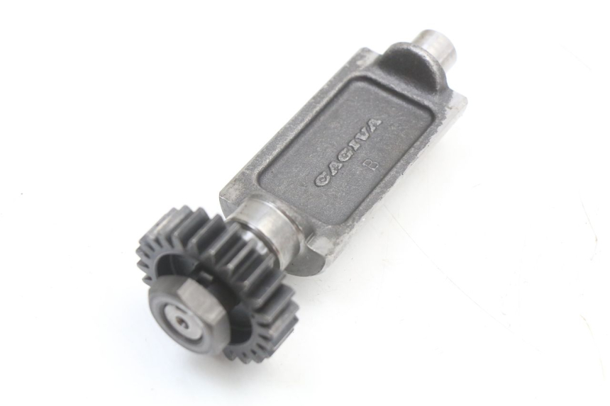 photo de MOTOREVENWICHTER CAGIVA SUPER CITY 125 (1992 - 1997) - Zoom op gebruiksstaat