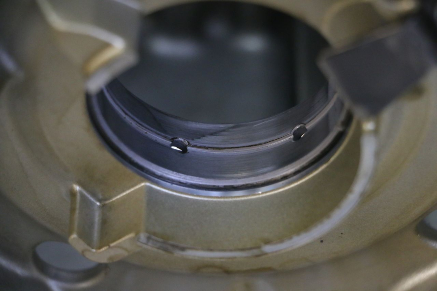 photo de ONDERKANT MOTORBLOK HONDA NTV DEAUVILLE ABS 700 (2007 - 2016) - Staat van het oppervlak