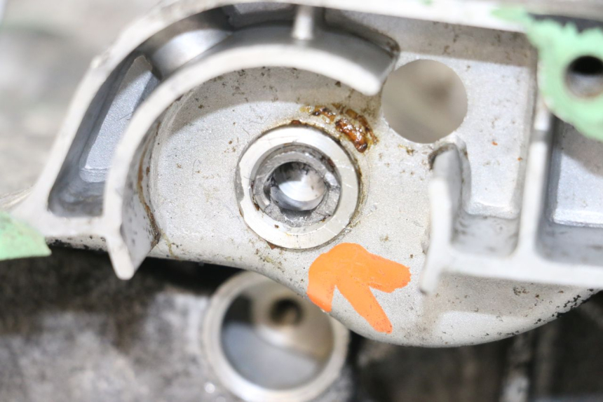 photo de ONDERKANT MOTORBLOK EUROCKA R8 4T 50 (2013 - 2022) - Bevestigingspunten