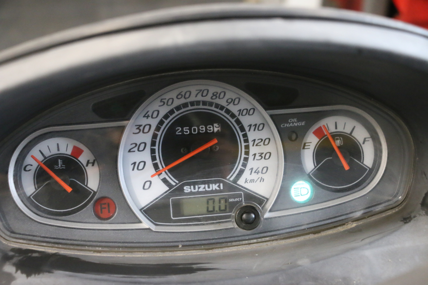 photo de TELLERSTAND SUZUKI BURGMAN 125 (2007 - 2014) - Technische close-up