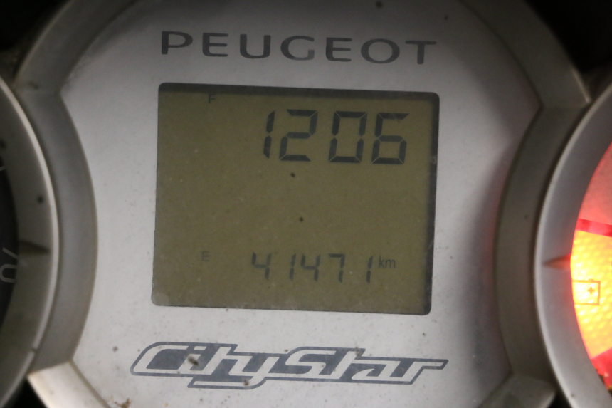 photo de TELLERSTAND PEUGEOT CITYSTAR 50 (2013 - 2017) - Andere kijkhoek