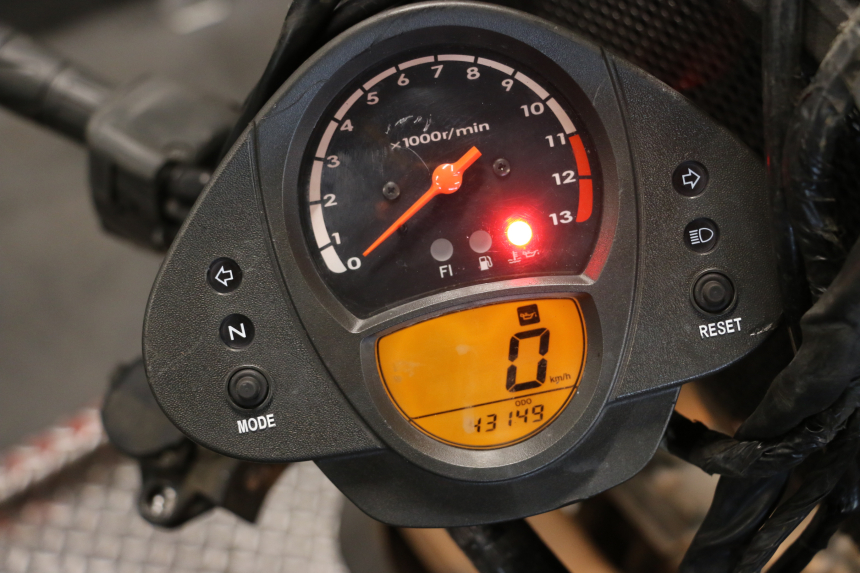 photo de TELLER KAWASAKI ER-6 ER6 N 650 (2005 - 2009) - Zoom op gebruiksstaat