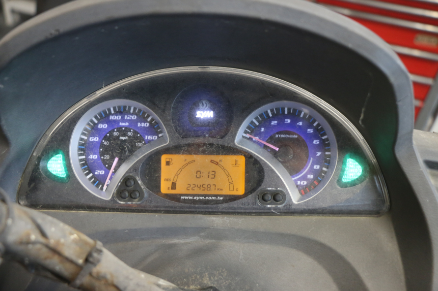 photo de TELLERSTAND SYM GTS EVO 125 (2009 - 2013) - Overzicht