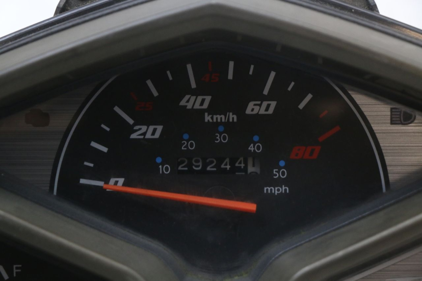 photo de TELLERSTAND SYM JET 14 4T 50 (2018 - 2022) - Zoom op gebruiksstaat