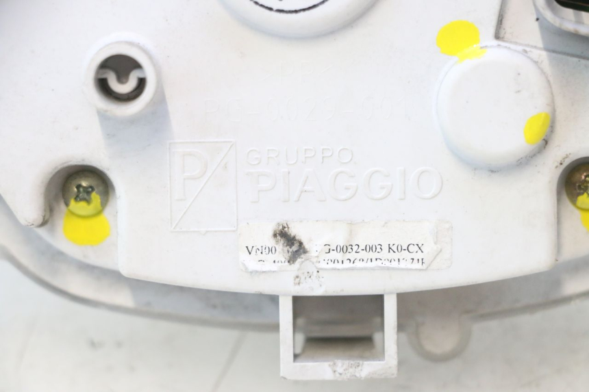 photo de TELLERSTAND PIAGGIO LIBERTY IGET 4T 50 (2015 - 2020) - Markeringen en referenties