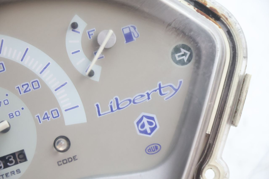photo de TELER PIAGGIO LIBERTY 125 (1998 - 2008) - Zoom op gebruiksstaat