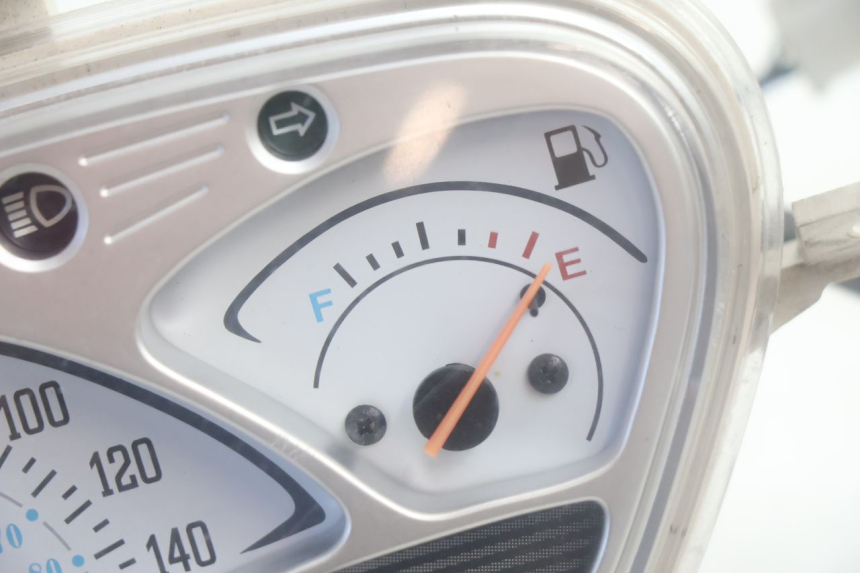 photo de TELLERSTANDMETER KYMCO LIKE 125 (2009 - 2016) - Zoom op gebruiksstaat
