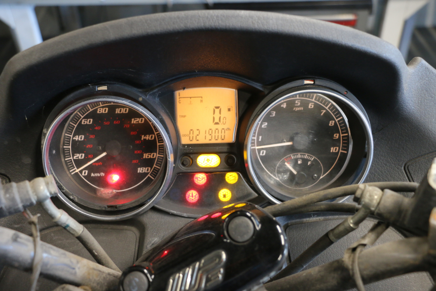 photo de TELLERSTAND PIAGGIO MP3 500 (2011 - 2015) - Zoom op gebruiksstaat