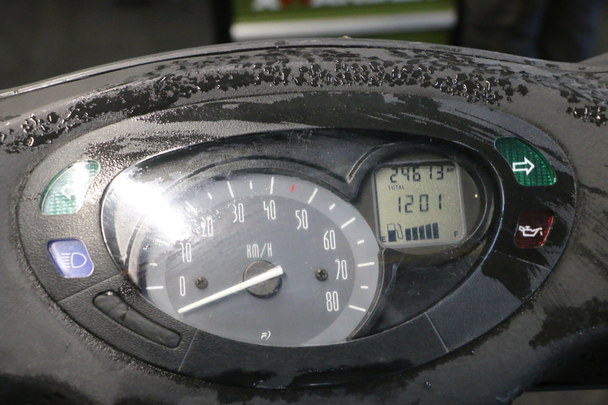 photo de TELER YAMAHA NEO'S NEOS 2T 50 (1998 - 2007) - Zoom op gebruiksstaat