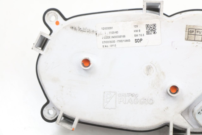 photo de TELLERSTANDMETER PIAGGIO NEW TYPHOON 50 (2018 - 2021) - Bevestigingspunten