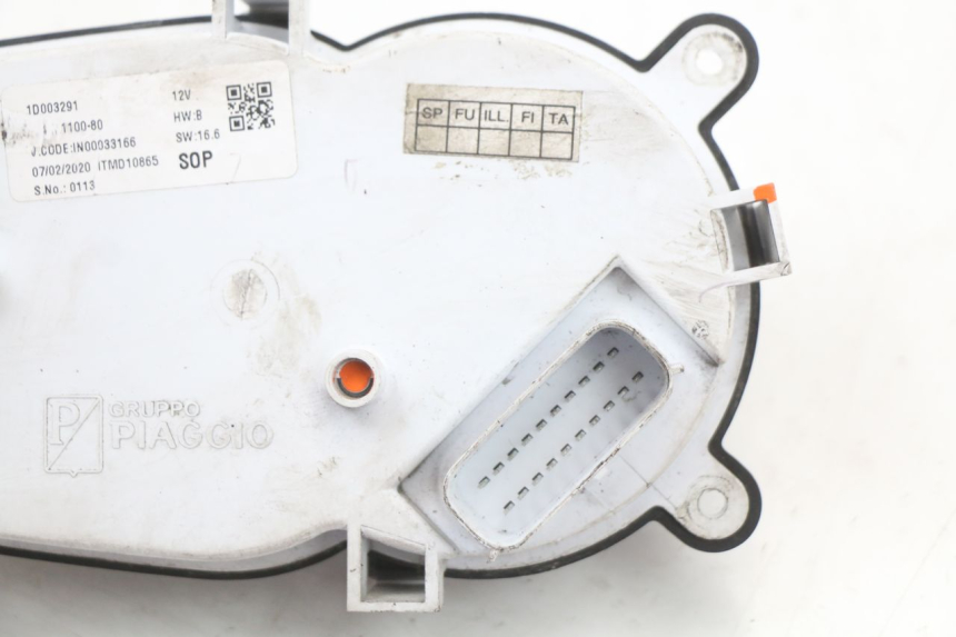 photo de TELLERSTANDMETER PIAGGIO NEW TYPHOON 50 (2018 - 2021) - Staat van het oppervlak