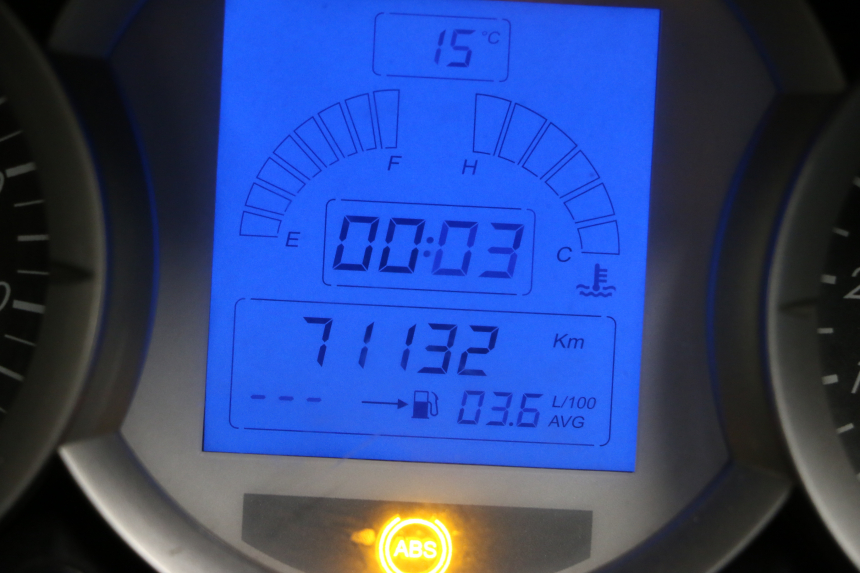 photo de TELLERSTANDMETER PEUGEOT SATELIS 125 (2010 - 2012) - Zoom op gebruiksstaat