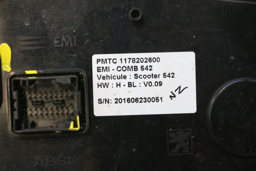 photo de TELLERSTAND PEUGEOT SATELIS 125 (2013 - 2018) - Productaanzicht