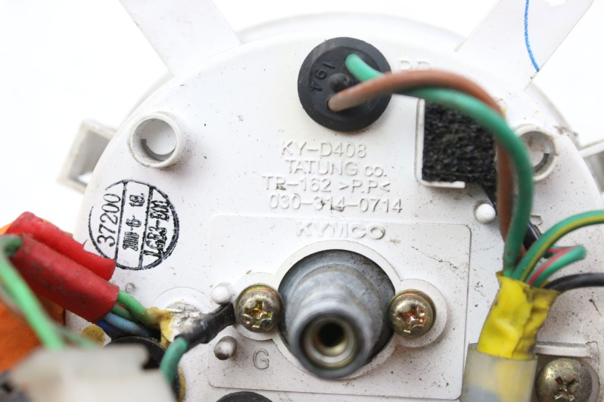 photo de TELLERSTAND KYMCO SENTO 100 (2008 - 2013) - Andere kijkhoek