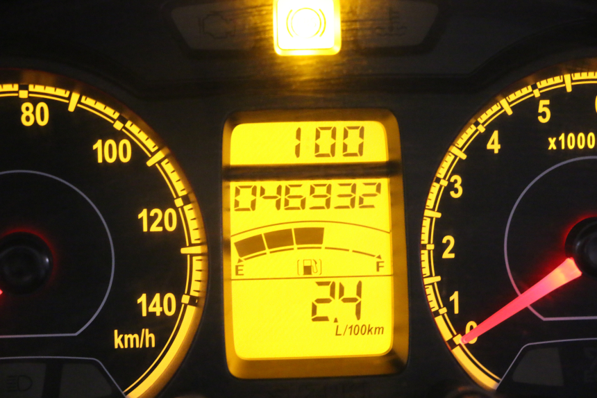 photo de TELLERSTANDMETER SUZUKI BURGMAN 125 (2018 - 2021) - Zoom op gebruiksstaat