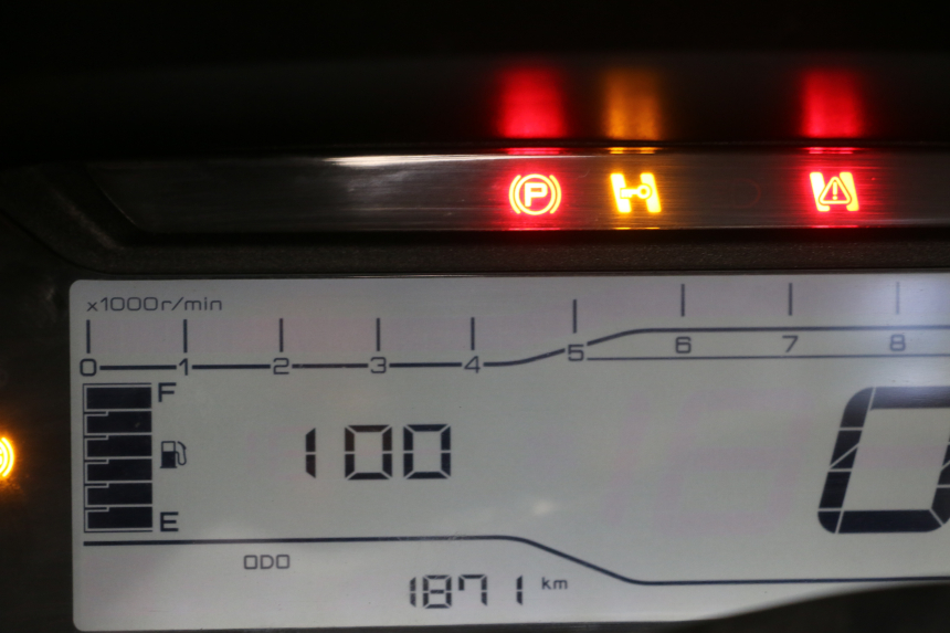 photo de TELLERSTAND YAMAHA TRICITY 300 (2020 - 2024) - Zoom op gebruiksstaat