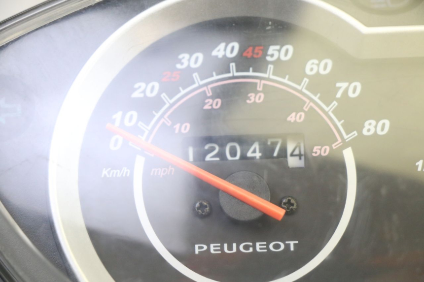 photo de TELLERSTANDMETER PEUGEOT TWEET PRO EFI 4T 50 (2021 - 2022) - Zoom op gebruiksstaat