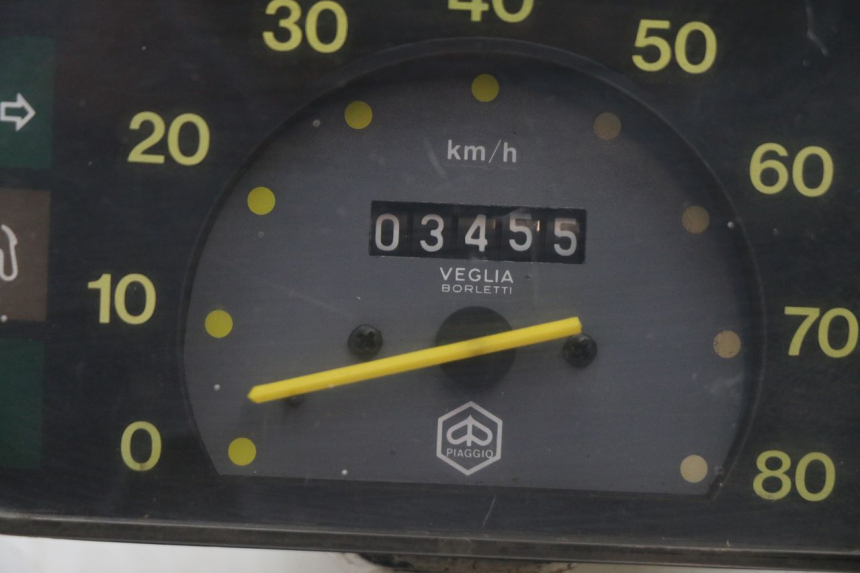 photo de TELLER PIAGGIO VESPA PK FL 2T 50 (1990 - 1996) - Zoom op gebruiksstaat