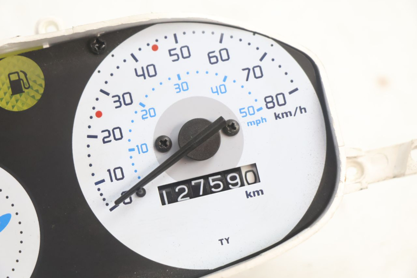 photo de TELLERSTAND PIAGGIO ZIP 2T 50 (2009 - 2019) - Zoom op gebruiksstaat