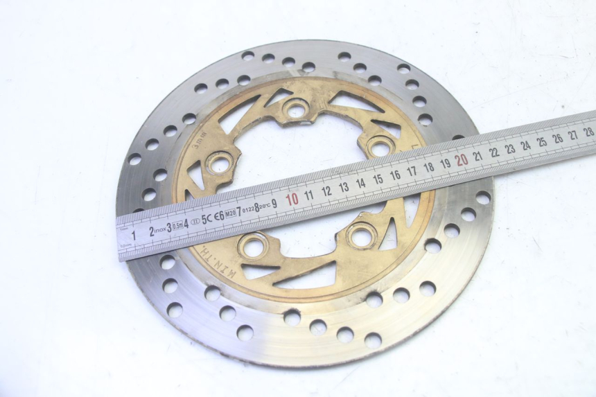 photo de ACHTERREM SCHIJF DAELIM VJ ROADWIN FI 125 (2008 - 2017) - Zoom op gebruiksstaat