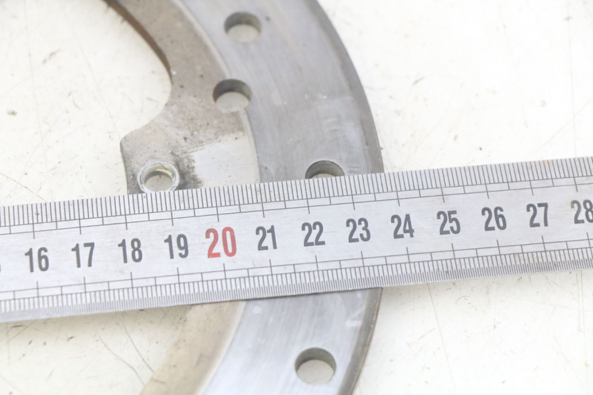 photo de ACHTERREM SCHIJF PIAGGIO XEVO - X EVO 125 (2007 - 2017) - Zoom op gebruiksstaat