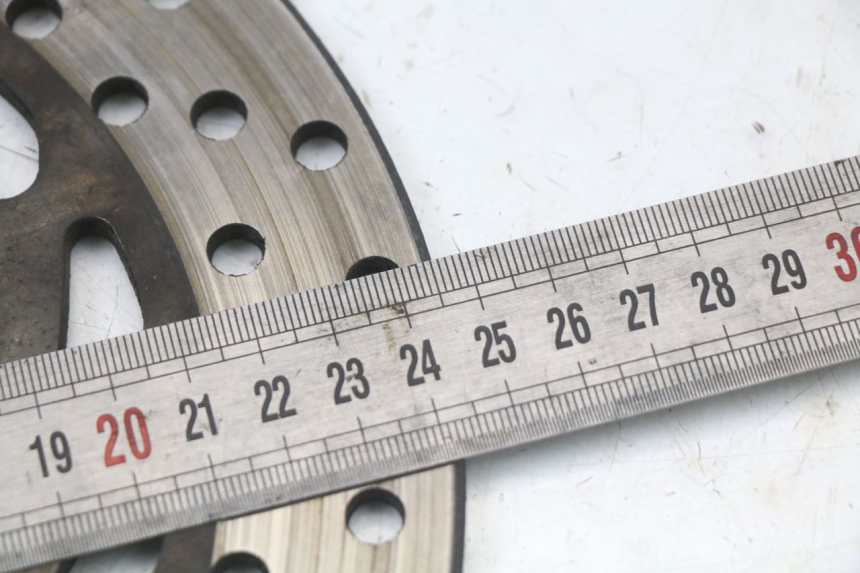 photo de ACHTERREM SCHIJF YAMAHA XJ6 ABS 600 (2008 - 2016) - Zoom op gebruiksstaat