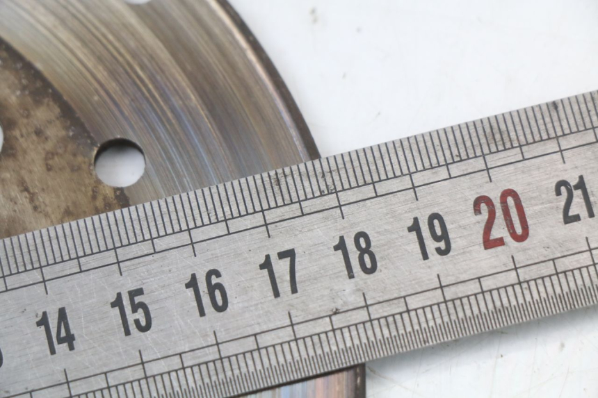 photo de VOORREM SCHIJF KYMCO AGILITY 4T 50 (2005 - 2018) - Zoom op gebruiksstaat