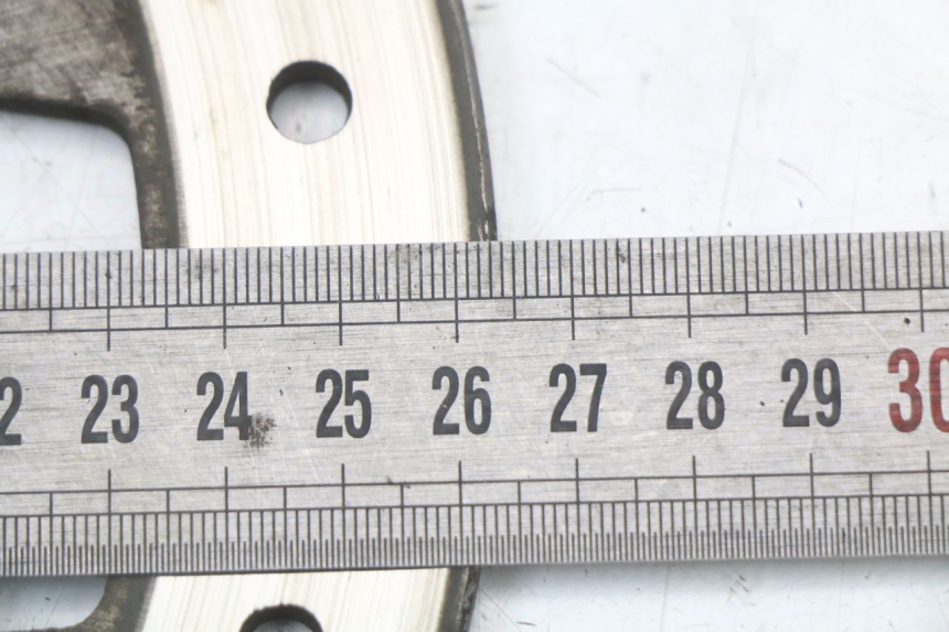 photo de VOORREM SCHIJF PEUGEOT GEOPOLIS RS 125 (2007 - 2009) - Zoom op gebruiksstaat