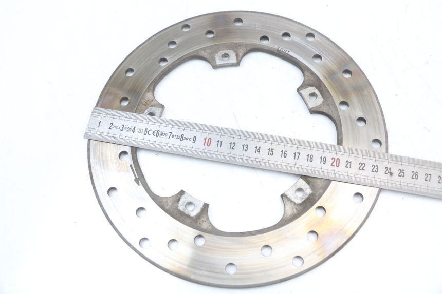 photo de VOORREMMESCHIJF PIAGGIO MP3 125 (2006 - 2014) - Zoom op gebruiksstaat