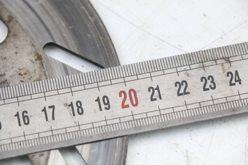 photo de VOORREM SCHIJF PEUGEOT DJANGO 125 (2014 - 2017) - Andere kijkhoek