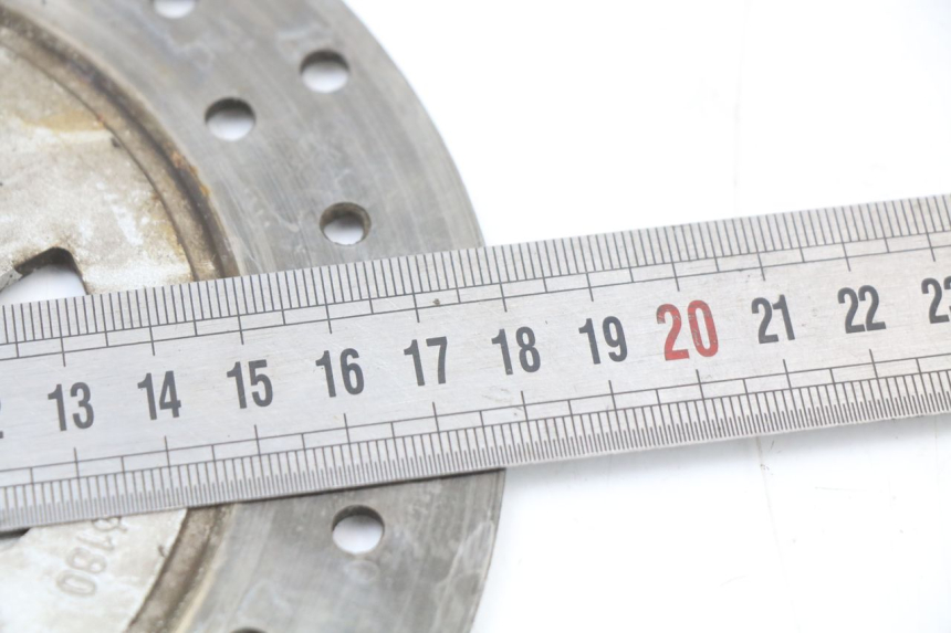 photo de VOORREMMESCHIJF JM MOTORS SANTANA 50 (2014 - 2023) - Zoom op gebruiksstaat