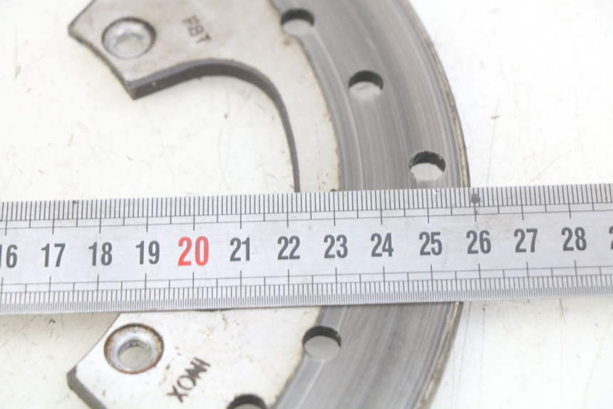 photo de VOORREMMESCHIJF PIAGGIO XEVO - X EVO 125 (2007 - 2017) - Zoom op gebruiksstaat