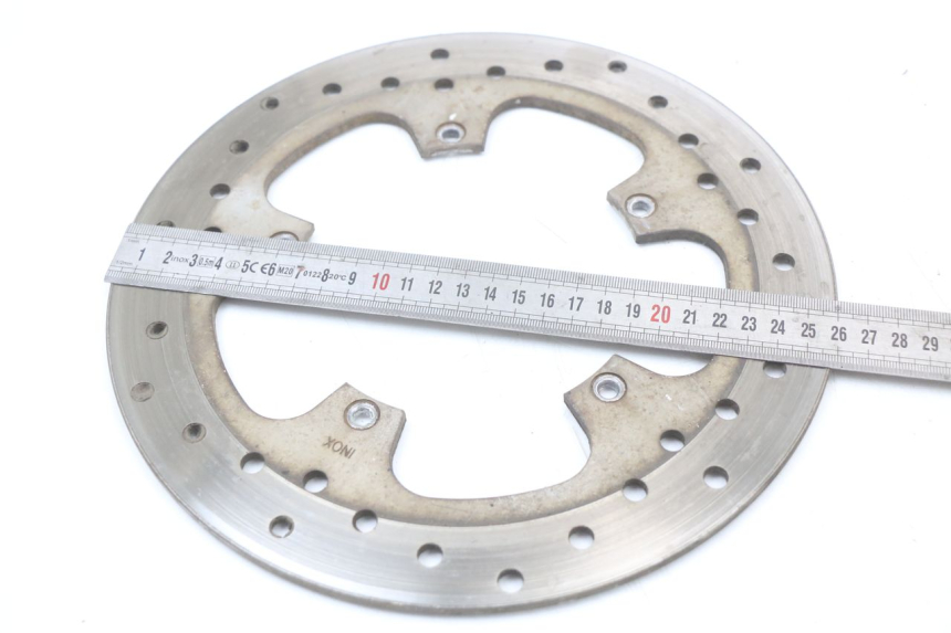 photo de VOORREMMESCHIJF PIAGGIO XEVO - X EVO 125 (2007 - 2017) - Zoom op gebruiksstaat