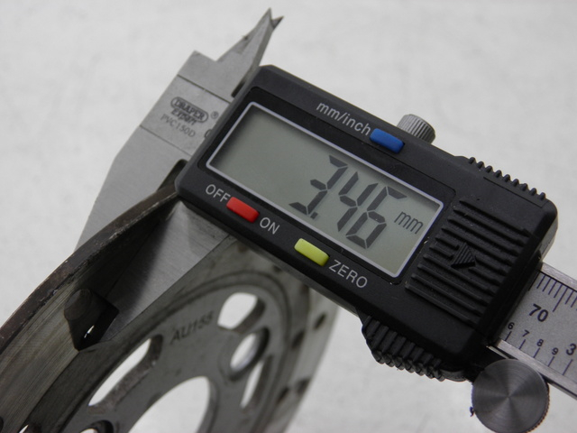 photo de VOORREM SCHIJF ZNEN ZN50QT-Q 50 (2010 - 2012) - Detail van het onderdeel
