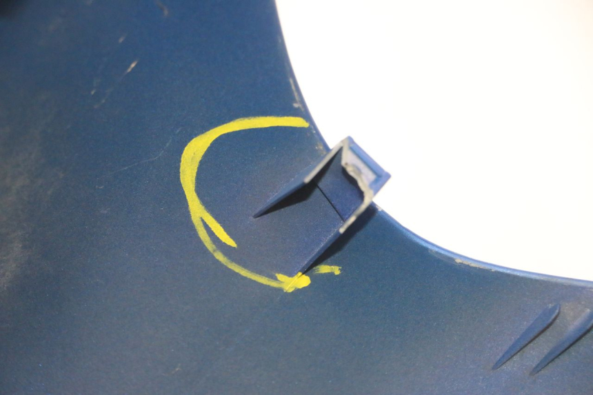 photo de VOORZIJDE PIAGGIO TYPHOON 50 (1993 - 1999) - Staat van het oppervlak