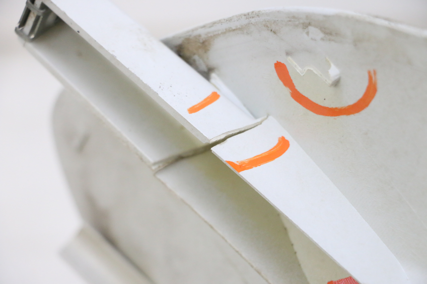 photo de VOORZIJDE YAMAHA X-MAX XMAX 125 (2010 - 2013) - Zoom op gebruiksstaat