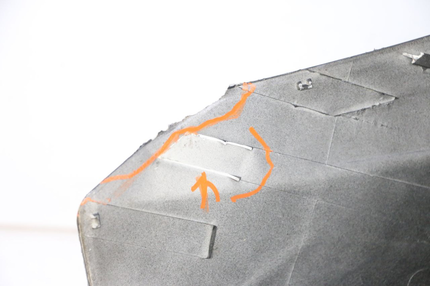 photo de VOORZIJDE YAMAHA XMAX X-MAX 125 (2006 - 2009) - Zoom op kwaliteit