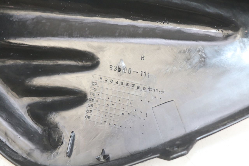 photo de RECHTER ACHTERZIJDE MBK BOOSTER NEXT GENERATION 50 (1995 - 1998) - Zoom op gebruiksstaat