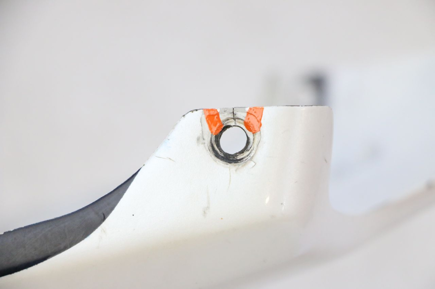 photo de RECHTER ACHTERZIJDE HONDA CBR RR FIREBLADE 900 (1992 - 1994) - Zoom op gebruiksstaat