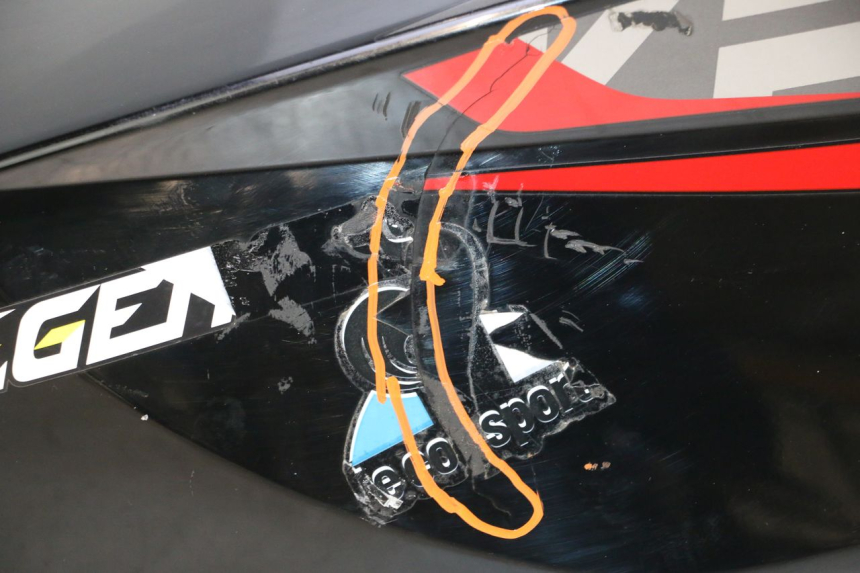 photo de RECHTER ACHTERZIJDE KEEWAY F-ACT FACT EVO 50 (2020 - 2026) - Productaanzicht