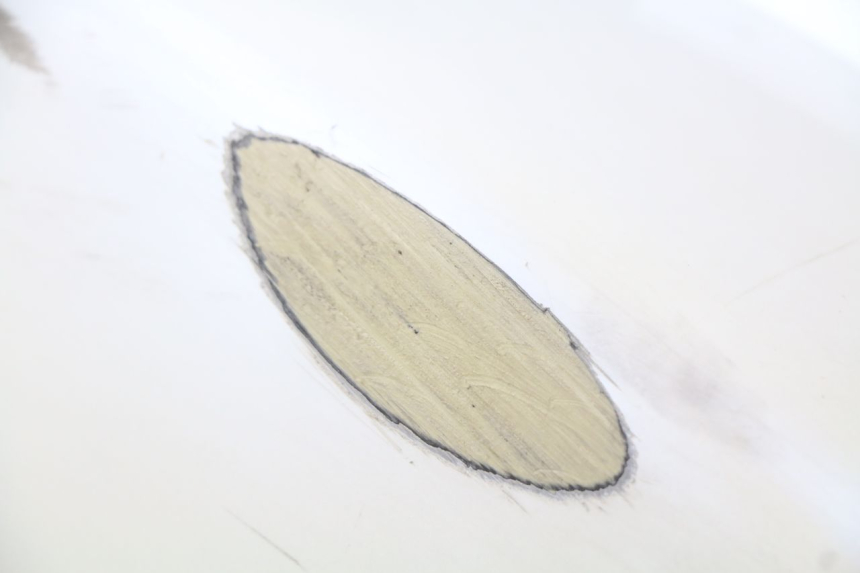 photo de RECHTER ACHTERZIJDE YAMAHA XMAX X-MAX 125 (2006 - 2009) - Markeringen en referenties