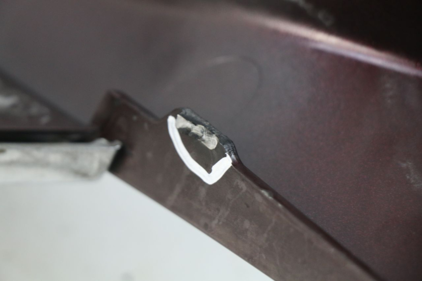 photo de LINKER ACHTERZIJDE PIAGGIO X8 125 (2004 - 2007) - Zoom op gebruiksstaat