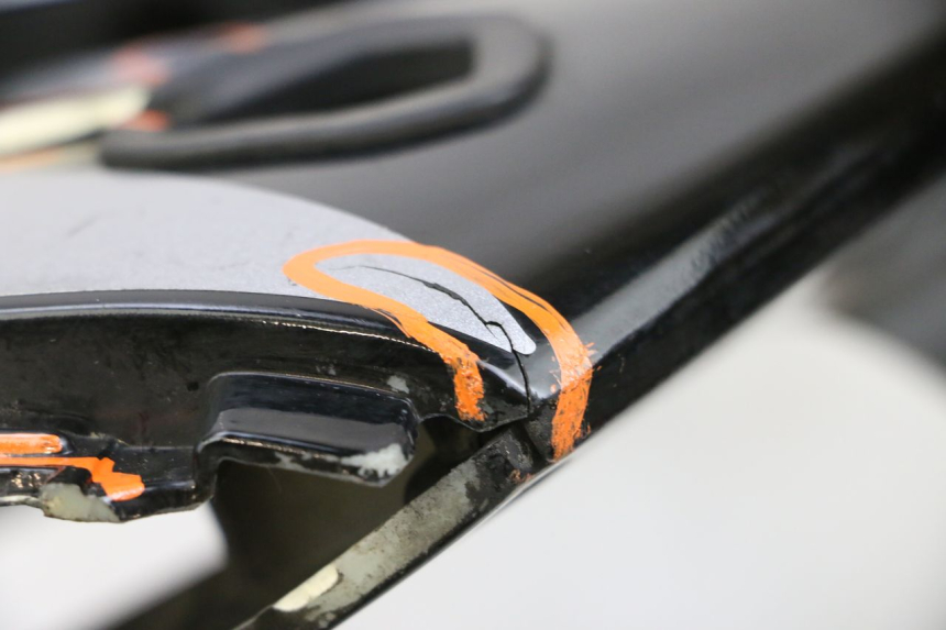 photo de VOORSTE RECHTER ZIJSCHERM HONDA NSR R 125 (1994 - 2003) - Detailaanzicht