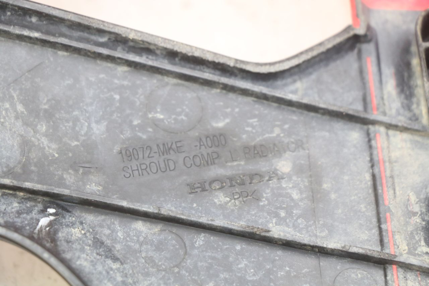 photo de VOORSTE LINKER ZIJPANEEL HONDA CRF CR-F RX 450 (2017 - 2021) - Zoom op gebruiksstaat