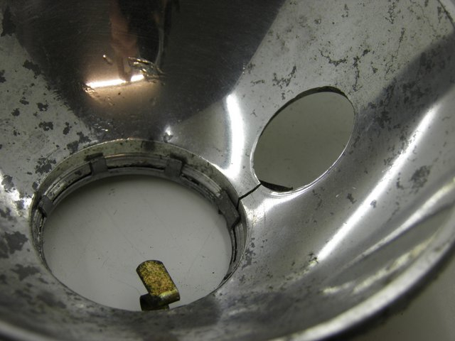 photo de KOPLAMPACHTERGROND PIAGGIO VESPA PX 125 (1997 - 2007) - Zoom op gebruiksstaat