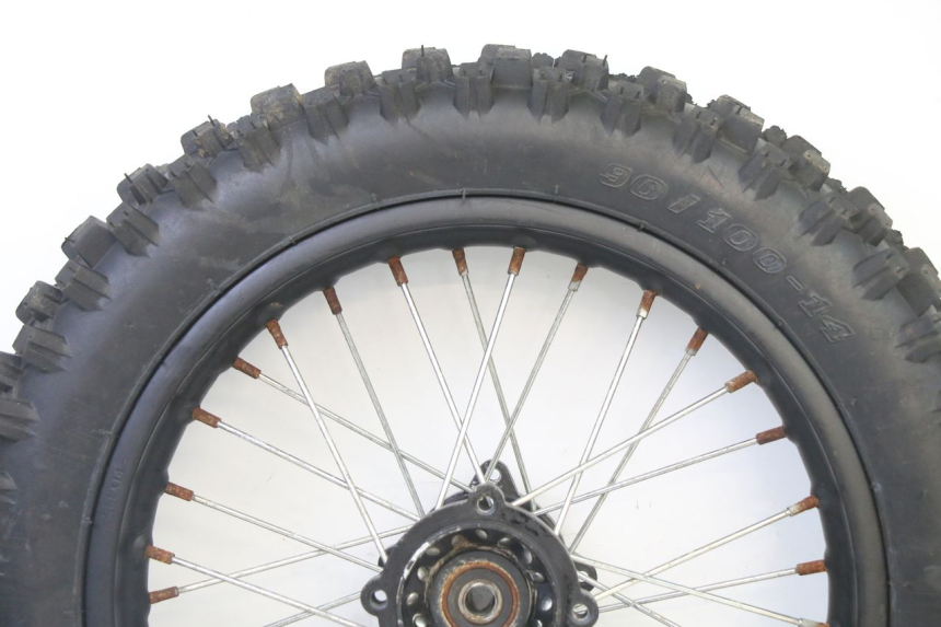 photo de ACHTERWIELVELG EN BAND ORION DIRT BIKE 125 - Gecontroleerd onderdeel