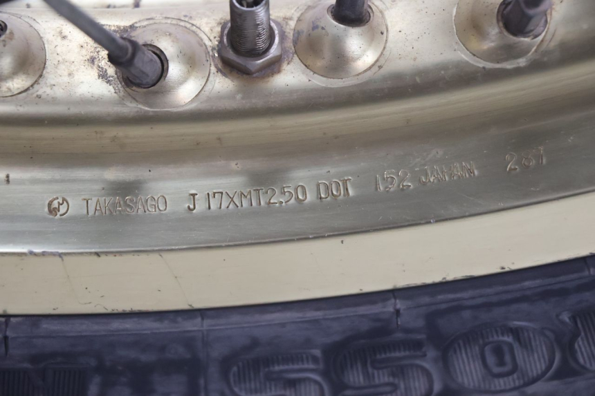 photo de ACHTERVELG EN BAND SUZUKI DR S 600 (1985 - 1989) - Focus op structuur